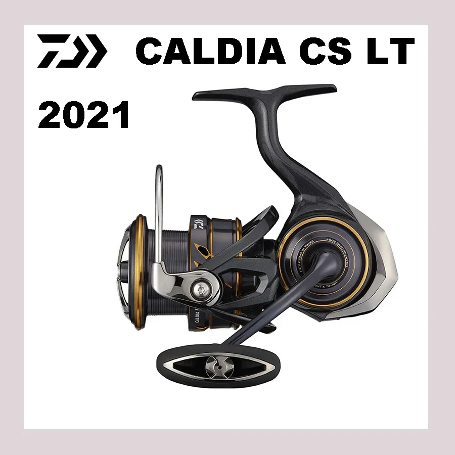 2021 NEW Original DAIWA CALDIA CS LT Spinning Fishing Reels 1000S 2500 2500-XH 3000-CXH 4000-CXH Super Light Saltwater Wheel
