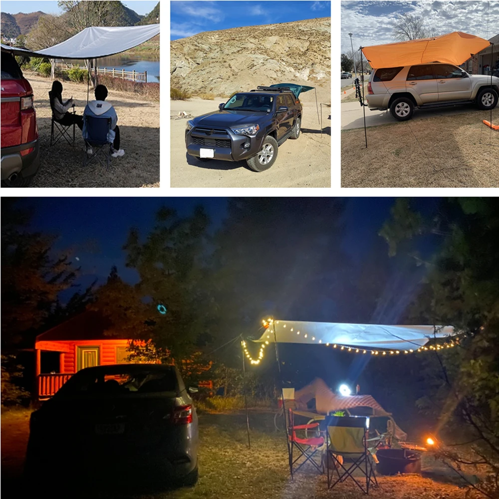 Auto Markise Sonnenschutz Wasserdicht Tragbar Camping Zelt