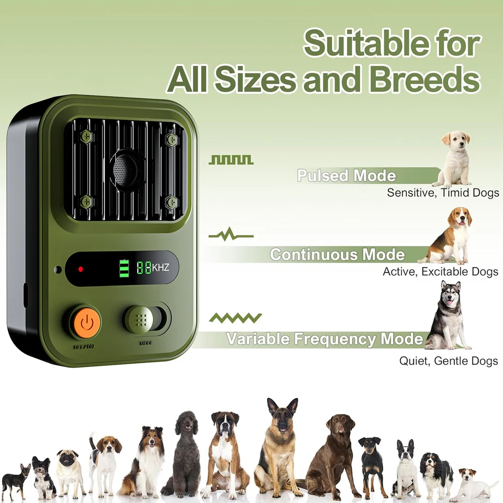 Voice Control Dog Stopper Ultrasonic Anti Barking Device