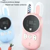 Children's Walkie Talkie Kids Mini Toys Handheld Transceiver 3KM Range UHF Radio Lanyard Interphone Talkie Walkie Birthday Gifts 4