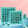 6x6 Number Sliding Puzzle Klotski Game Huarong Road Board Math Game Early Educational IQ Training Toy Gift 3x3 4