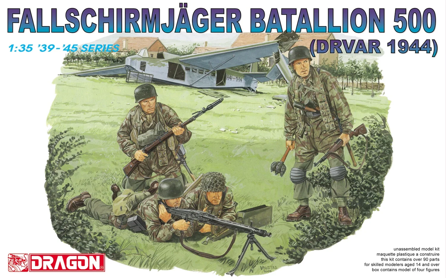 

Dragon 6145 1/35 Fallschirmjäger Batallion 500 1944
