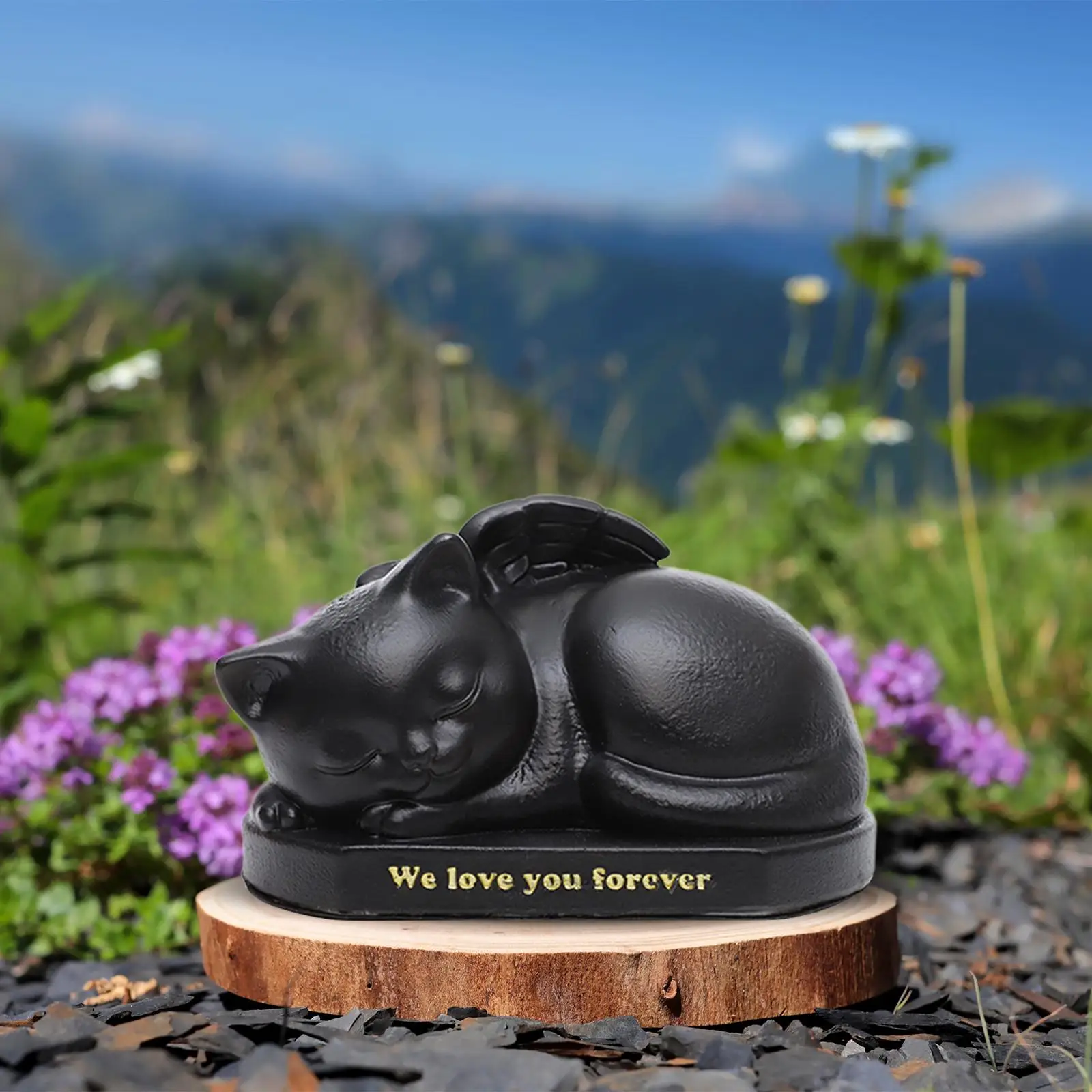 Pet Urns Loose Memorial Pets Gift Sympathy Retain Memories Cremation Memorial Urn for Living Room Home Backyard Lawn Indoor cremation urn pet memorial stones