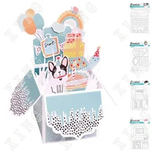 Craft New Metal Cutting Dies Exploding Box Theater Box Matchbox Mold Scrapbooking Cut Die Paper Knife Mould Blade Punch Stencils