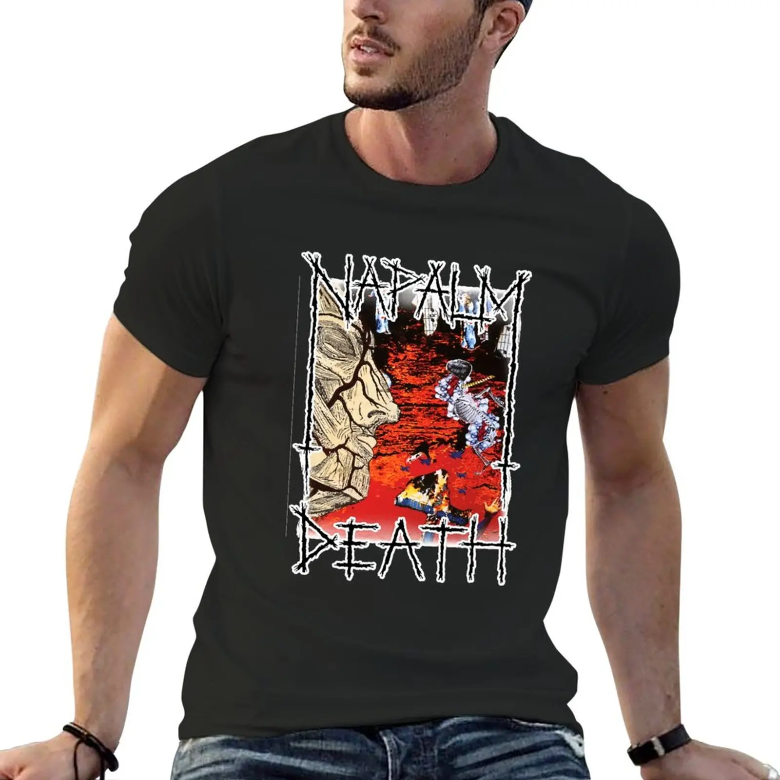 

Harmony Corruption by Napalm Death - Classic Old School Grindcore Death Metal Classic T-Shirt hippie clothes men t shirt