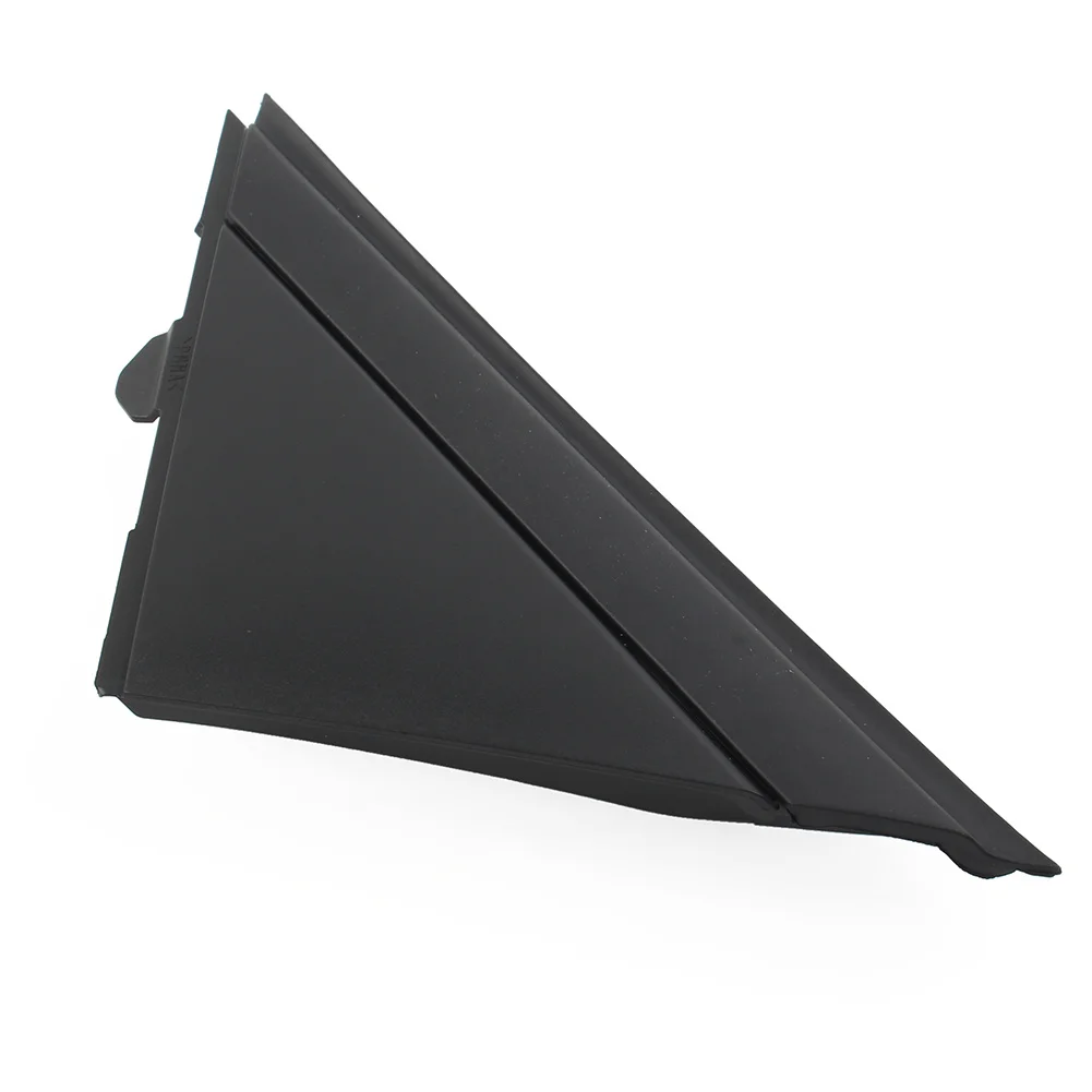 1Pcs Matte Black Car Door Mirror Flag Cover Molding Trim For Fiat 500 2012- 1SJ85KX7AA 1SD00KX7AA3