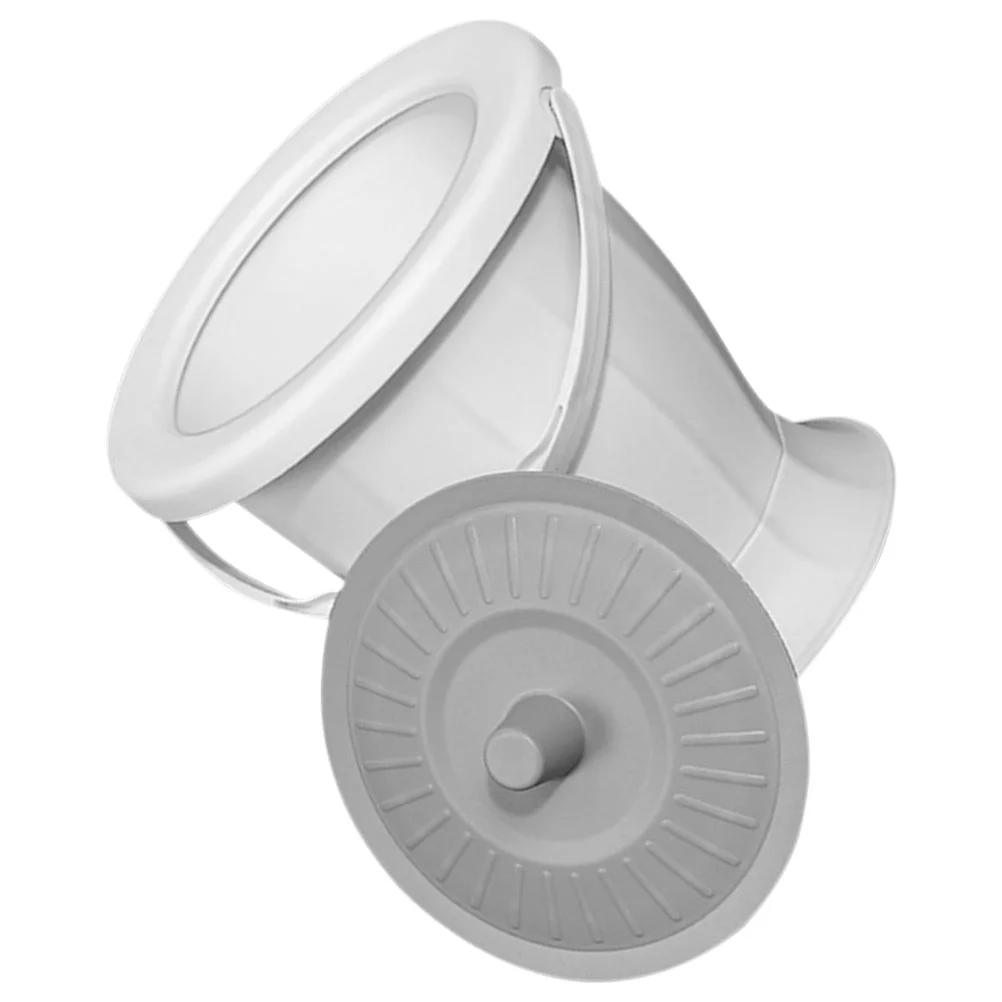 

Toilet Elderly Spittoon Plastic Bedpan Household Pee Cup Chamber Pot with Lid Urinal