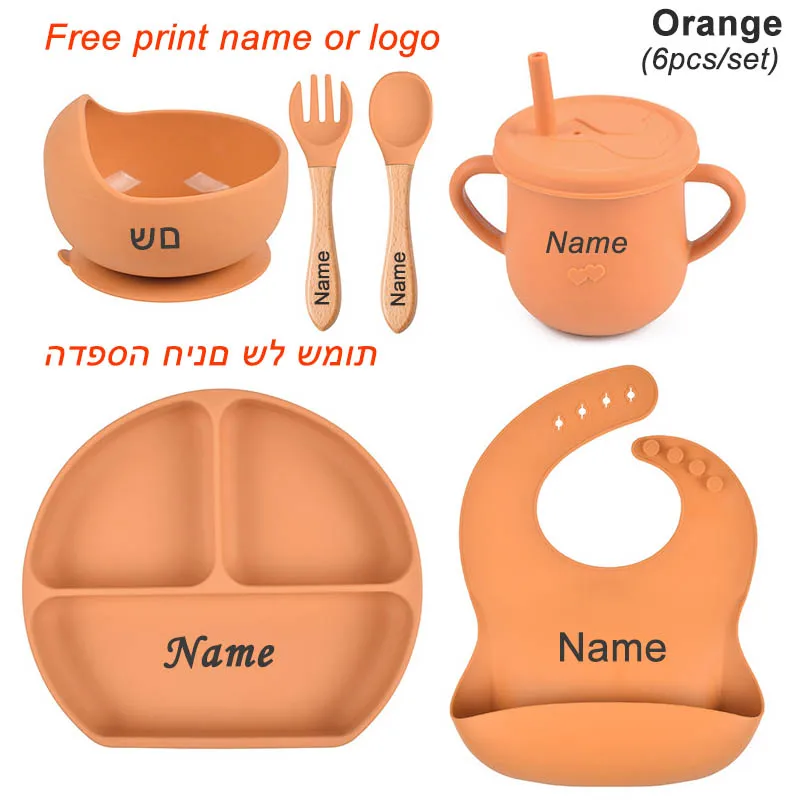 Orange 6pcs