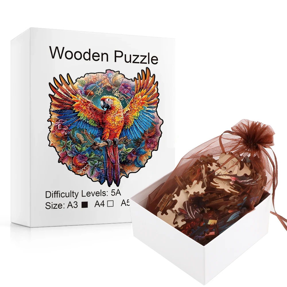 Hummingbird Wooden Puzzle wooden jigsaw puzzles jigsaw puzzles wooden puzzle toys educational puzzles Perfect Home Decoration and Holiday Gift For Adults and Children's