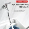 Stainless Steel 360° Universal Faucet Extender Anti-Splash Head Nozzle Aerator Bendable Sink Extension Hose Kitchen Accessories 3