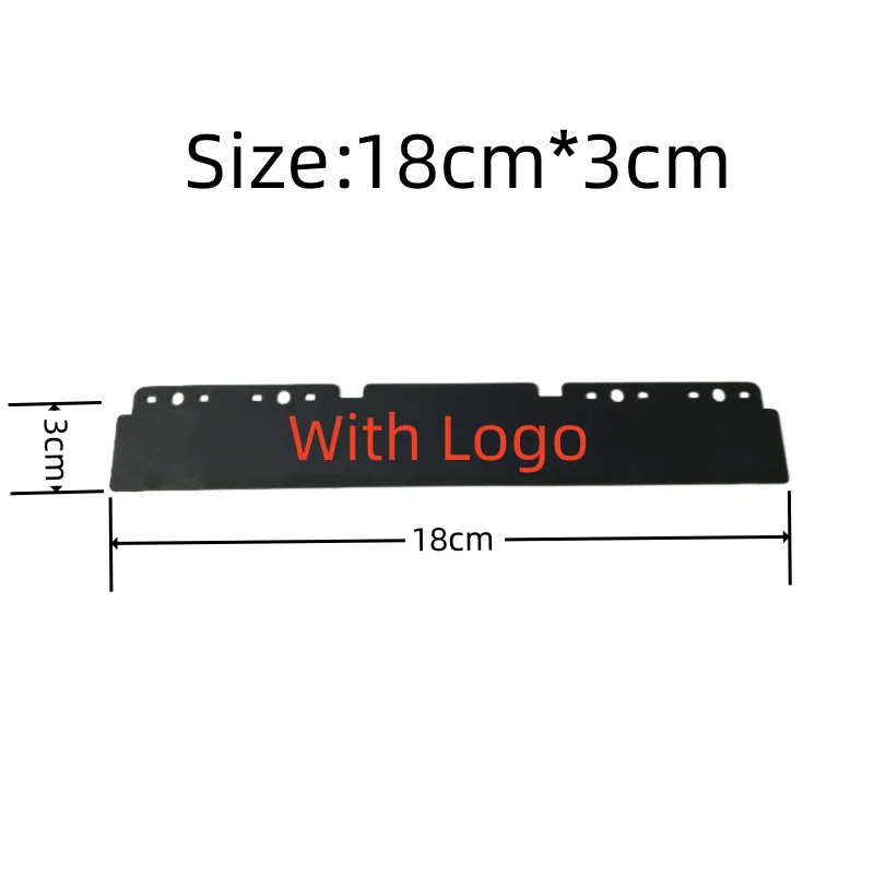 Tail Lamp Rubber Mudguard Fender Decoration Parts for 1/14 Tamiya Truck Tractor Scania 56357 Man Actros Volvo DIY RC Cars Parts 3