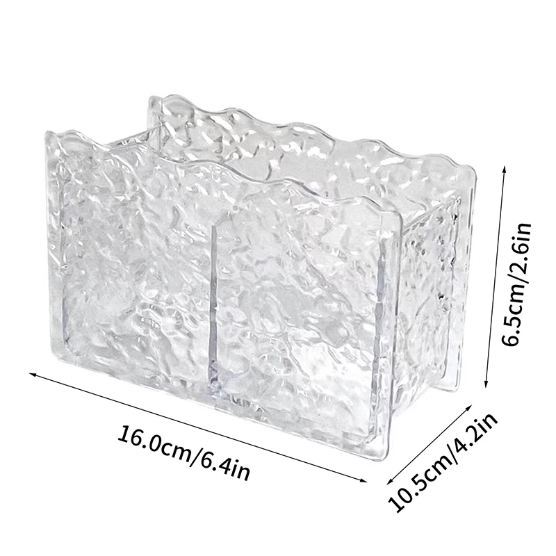 2 Holes Cosmetic Storage Box Makeup Brush Holder Organizer Lipstick Eyebrow Pencil Bathroom Storage Display Stand 6