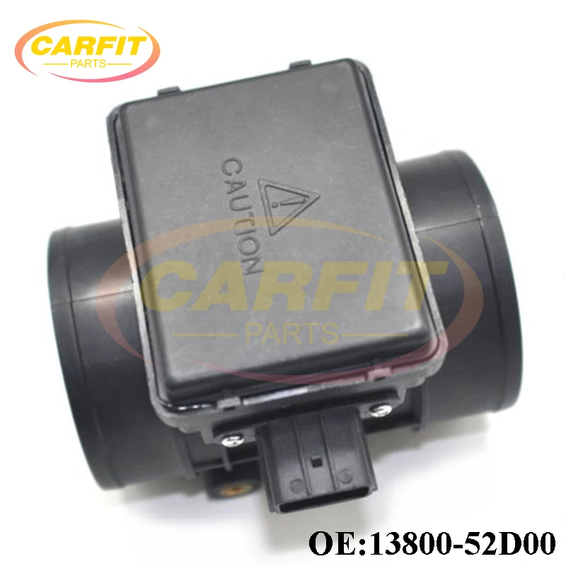 MAF 질량 기류 센서 계량기, 스즈키 그랜드 비타라 XL-7 2.7L V6 자동차 부품, OEM 13800-52D00 1380052D00 E5T53371 13800-52D10