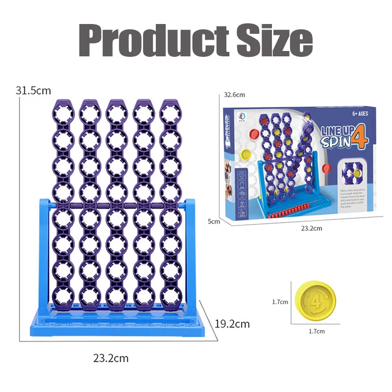 ファッションシーンで話題のこれから流行るブランド12選 Four Game Board Chess Spin 4 Up Line Rotating Row A In 練習用具