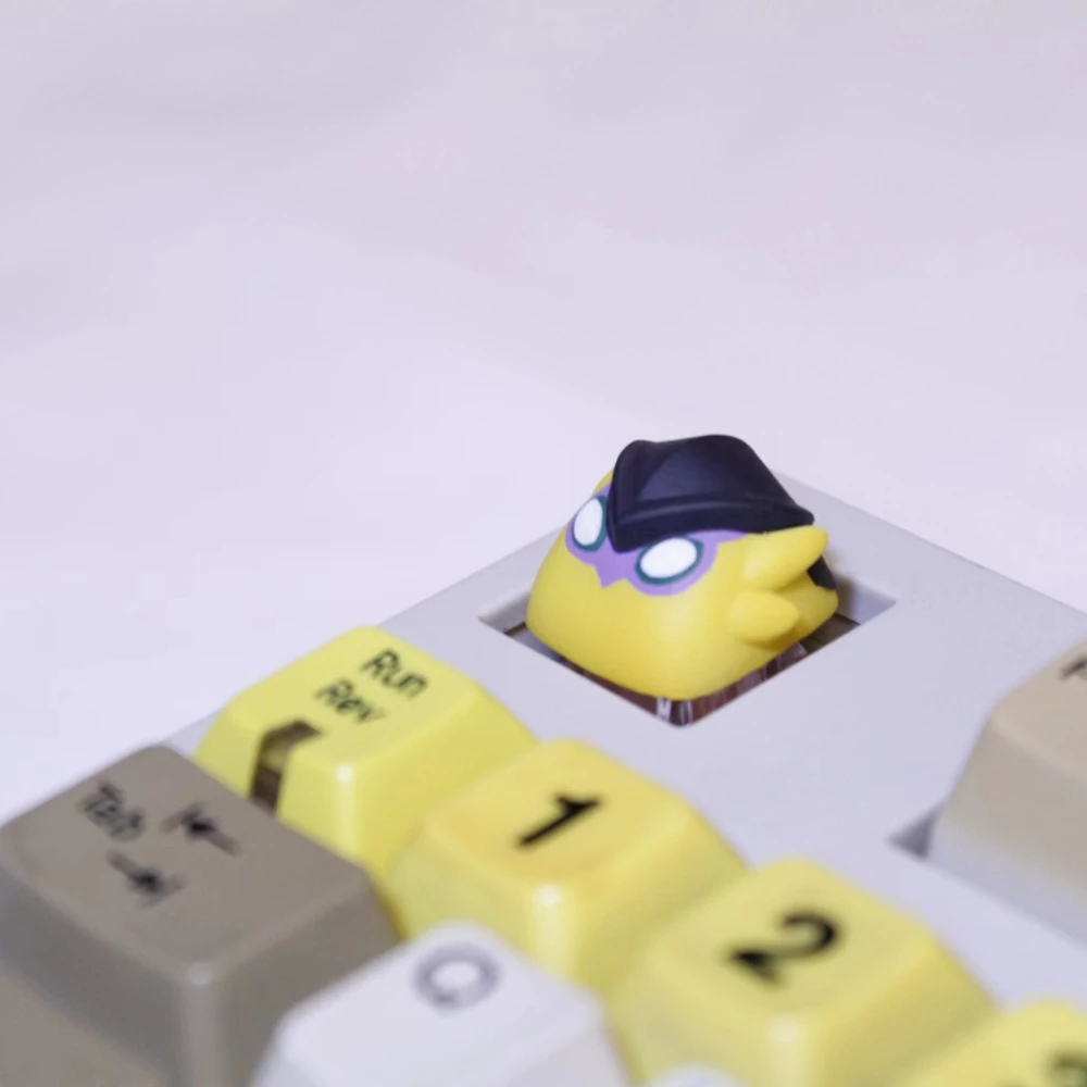 Valorant Gekko Wingman Anime Keycap Boné de Teclado Original Resina Boné Artesanal Personalizado para Teclado Mecânico Presente Gamer - Imagem 5