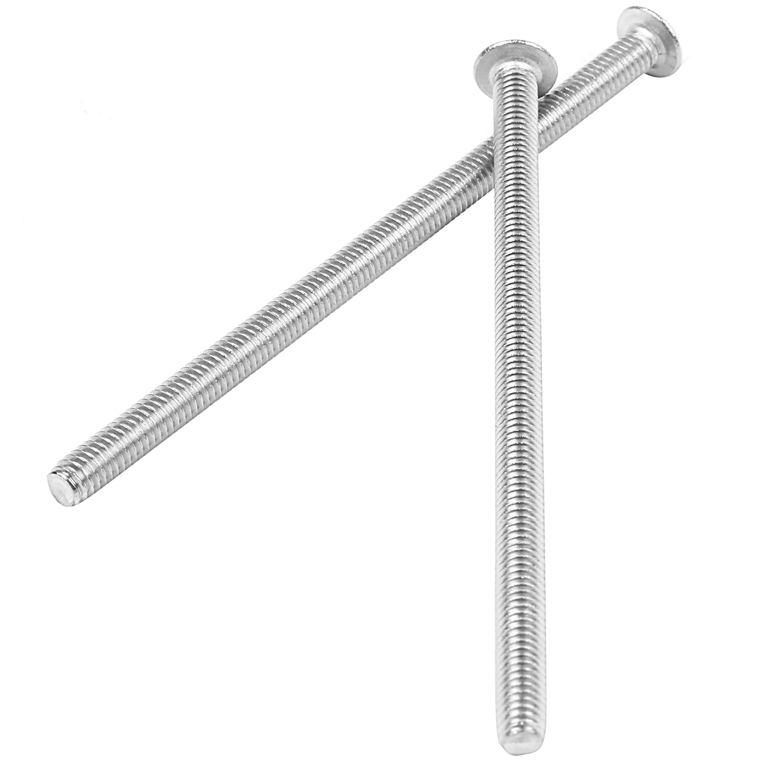 Roestvrijstalen Knopkopschroef, Hex Socket Bouten Type:M4/4Mm Bout Grootte: M 4X75Mm Uw Verpakking Hoeveelheid: 10