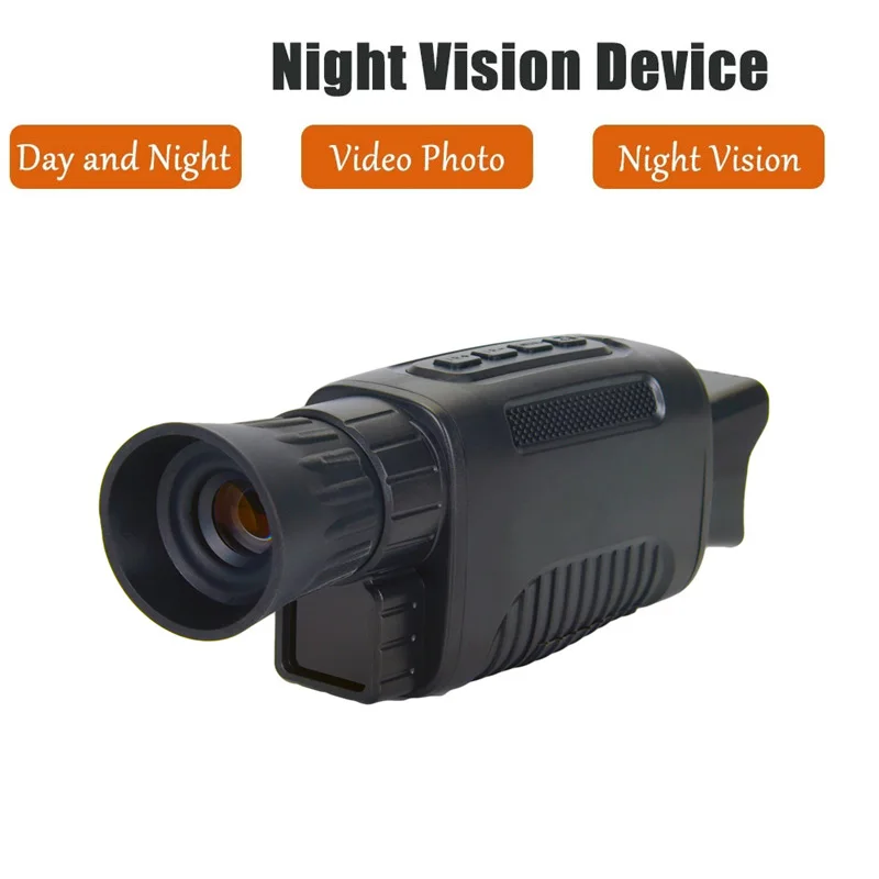 

Monocular Night Vision Device 1080P HD Infrared 5x Digital Zoom Hunting Telescope Outdoor Day Night Dual Use 100% Darkness 300m