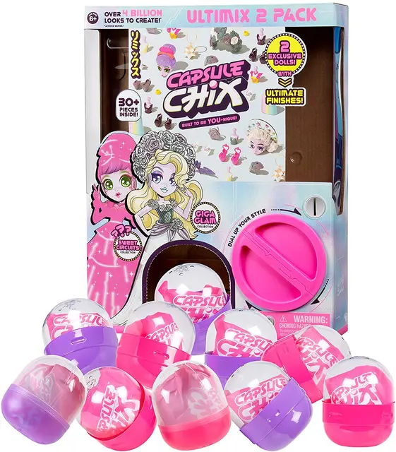New Capsule Chix Shimmer Surge Collection Doll Surprise Dolls for Girls Children Toys Sets for Dolls Action Figure Anime 3