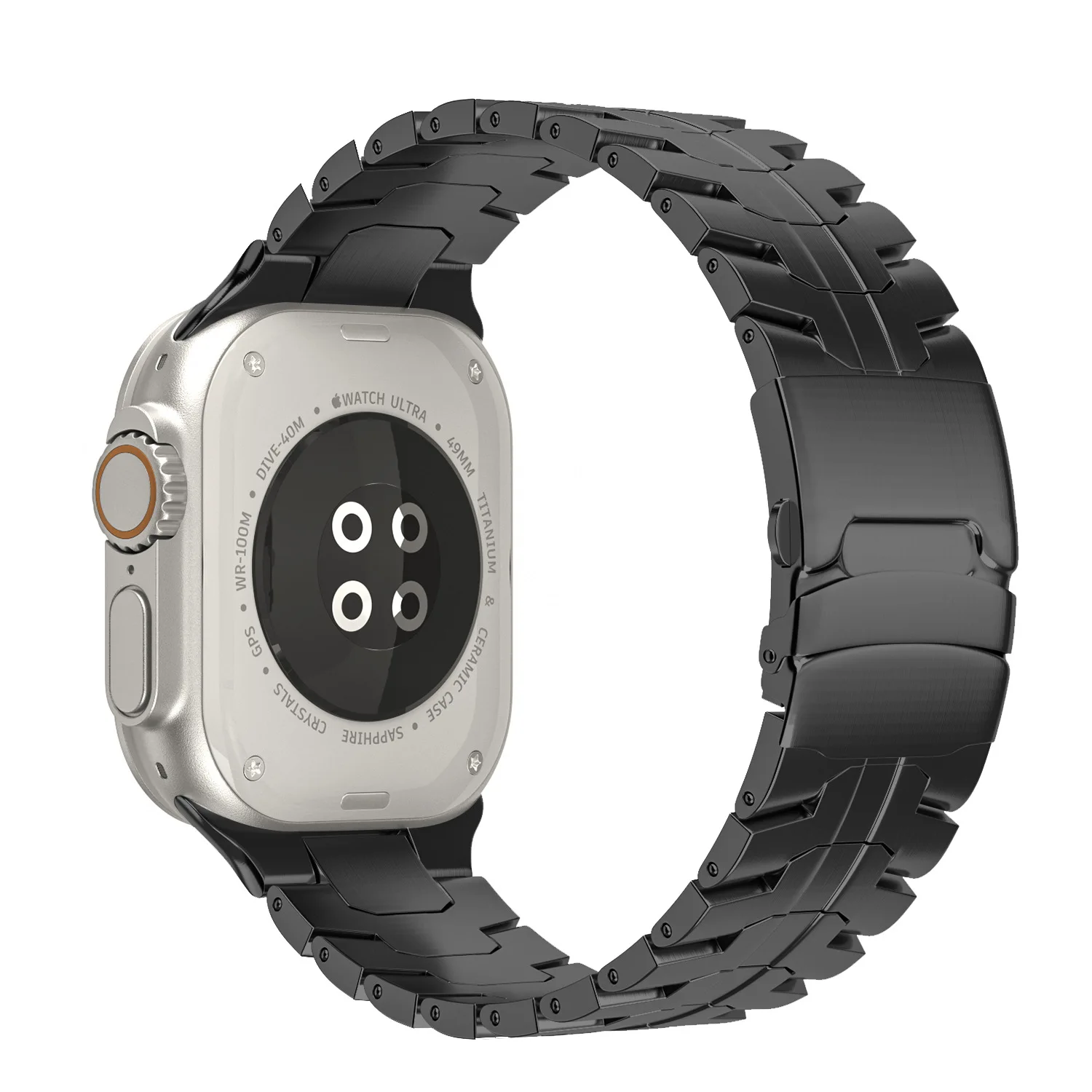 Premium Stainless Steel Watchband – Sleek Metal Bracelet Strap