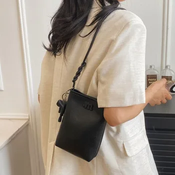 Nuove borse e borsette da donna in pelle Pu Borse a tracolla di grande capacità alla moda Borse a tracolla piccole per donna Borsa per telefono con patta