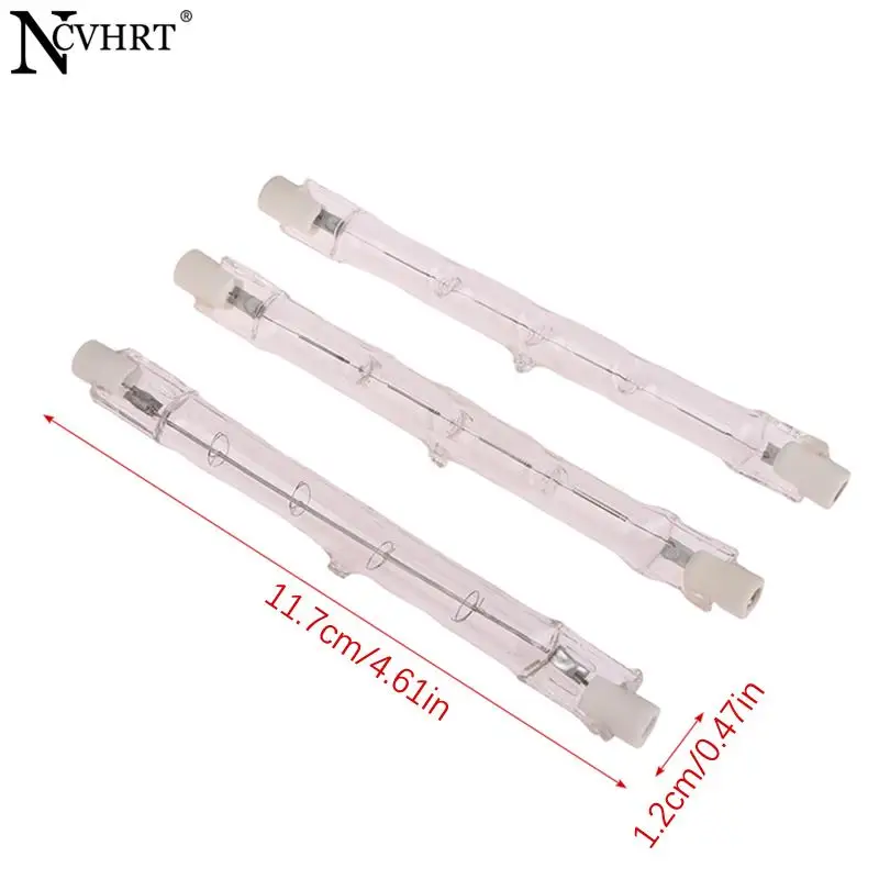 100W 150W 300W halogen bulb 118mm 78mm Double Ended Linear R7s Halogen Light Bulb AC220-240V Household Decor R7s