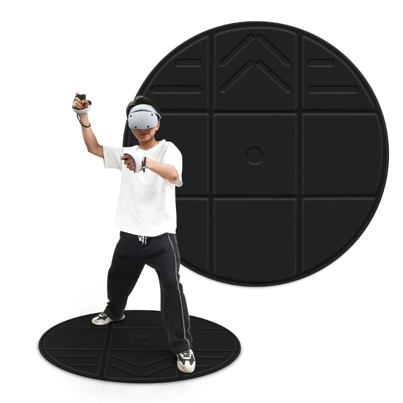 Universal Mat Non-slip Floor Mats Portable Cushion PU Leather Virtual Reality Sports Gaming Cushion for Switches