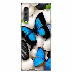 Fashion Soft TPU Silicone Phone Cover with Bumper Protection - LG Velvet (Light brown)