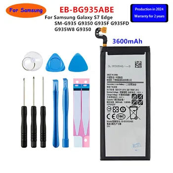 Brand New EB-BG935ABE 3600mAh Battery for Samsung Galaxy S7 Edge SM-G935 G9350 G935F G935FD G935W8 G9350 +Tools
