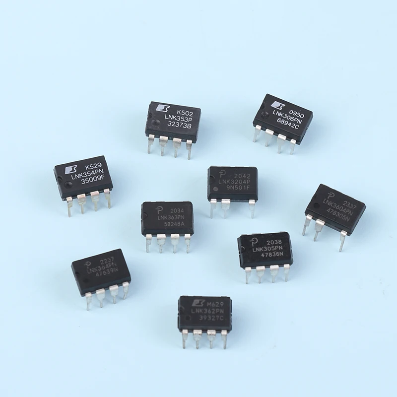 5pcs New LNK305 306 3204 353 354 3604 362 363 364P PN DIP-7 Electronic Accessories