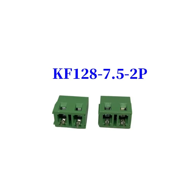 100PCS KF128-5.0/5.08/7.5/7.62 KF128-2P/3P 접합 가능 5.0mm 5.08mm 7.5/7.62mm 피치 스트레이트 PCB 나사 고정 터미널 블록 커넥터