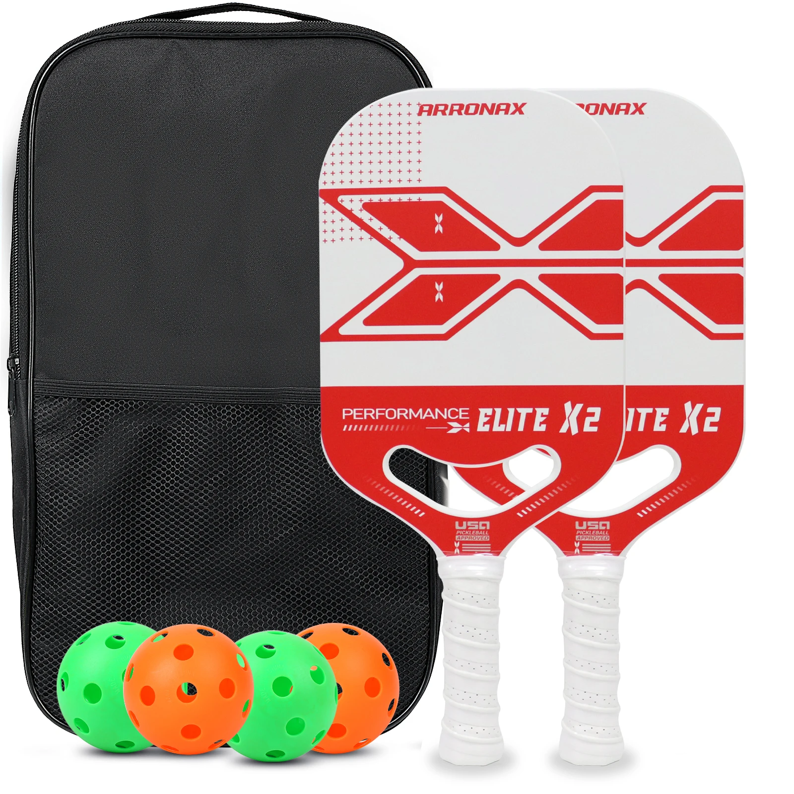 2023 Nuovo Arrivo Usapa Pickleball Paddle Pickleball Racchette 13Mm Senza Bordi Pp Core Paddle Termoformato In Fibra Di Carbonio