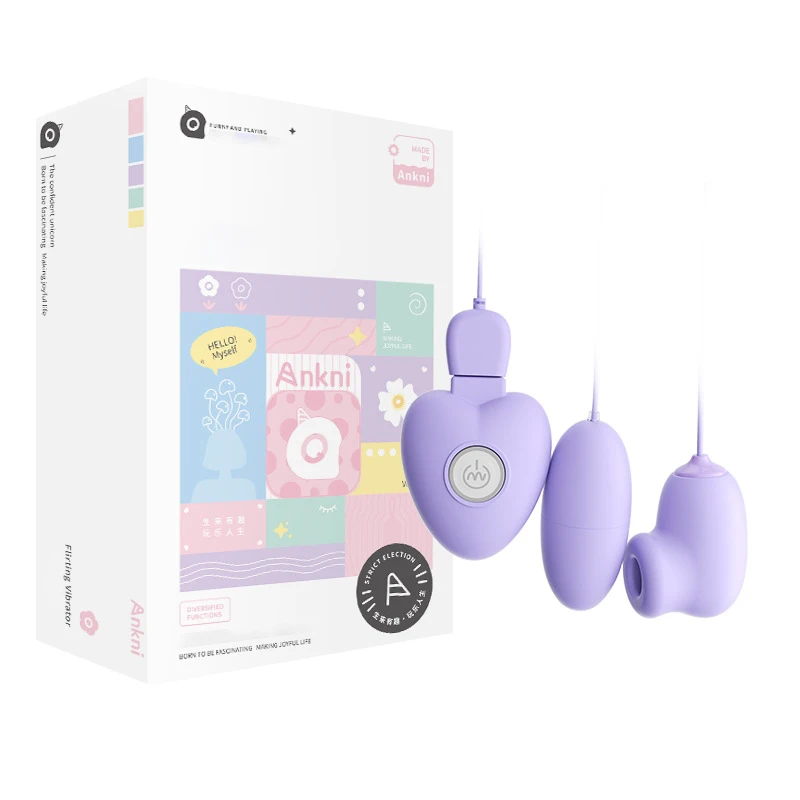 Female Charging Wireless Mute Wearing Jump Egg Masturbator