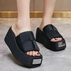 Women Summer Slippers Platform Metal Decoration Sandals Garden Shoes High Quality Slids Trend Comfortable Casual Outdoor Sandals 1