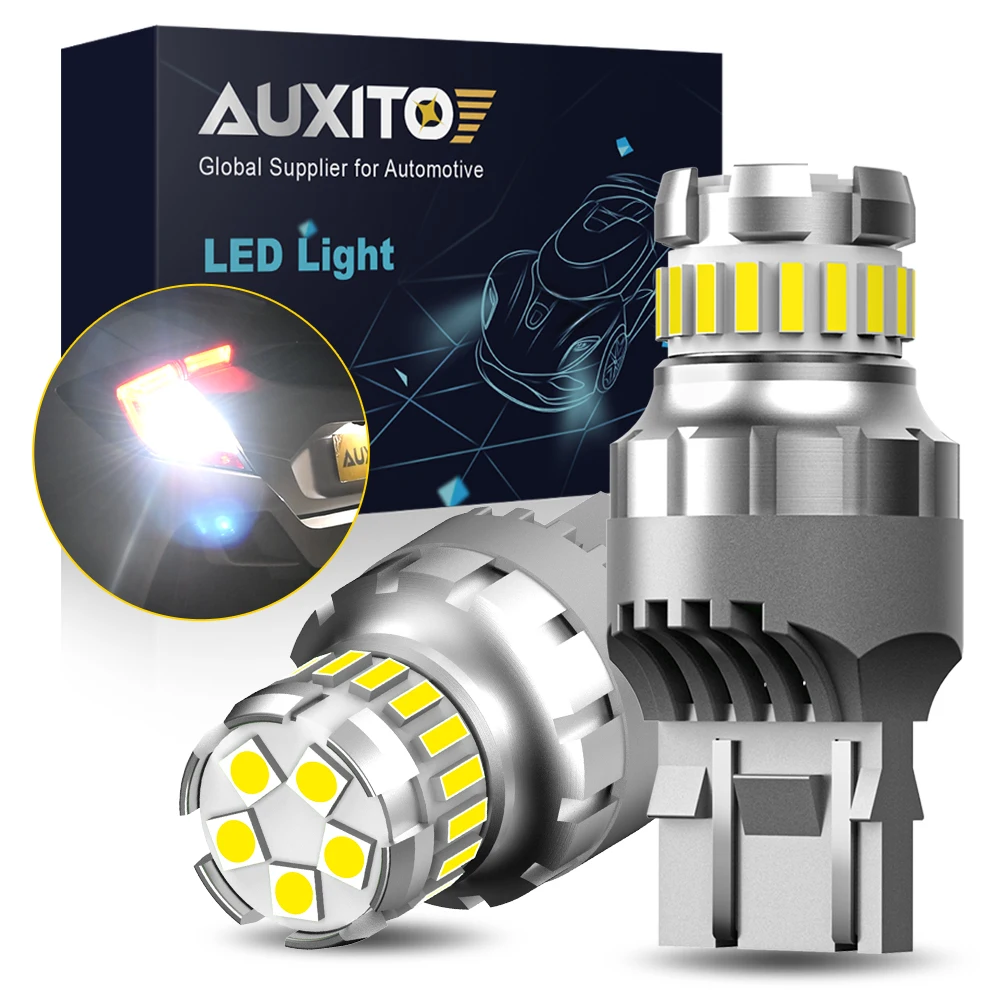 

2 шт., Автомобильные светодиодные лампы AUXITO T20, 7443 K, W21/5W, 7440 W21W