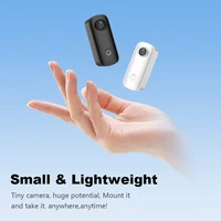 SJCAM C100 Plus Action Cam 4K Electronic Image Stabilization 2.4G WiFi 30M Waterproof With Case Sport Camera Black White 3