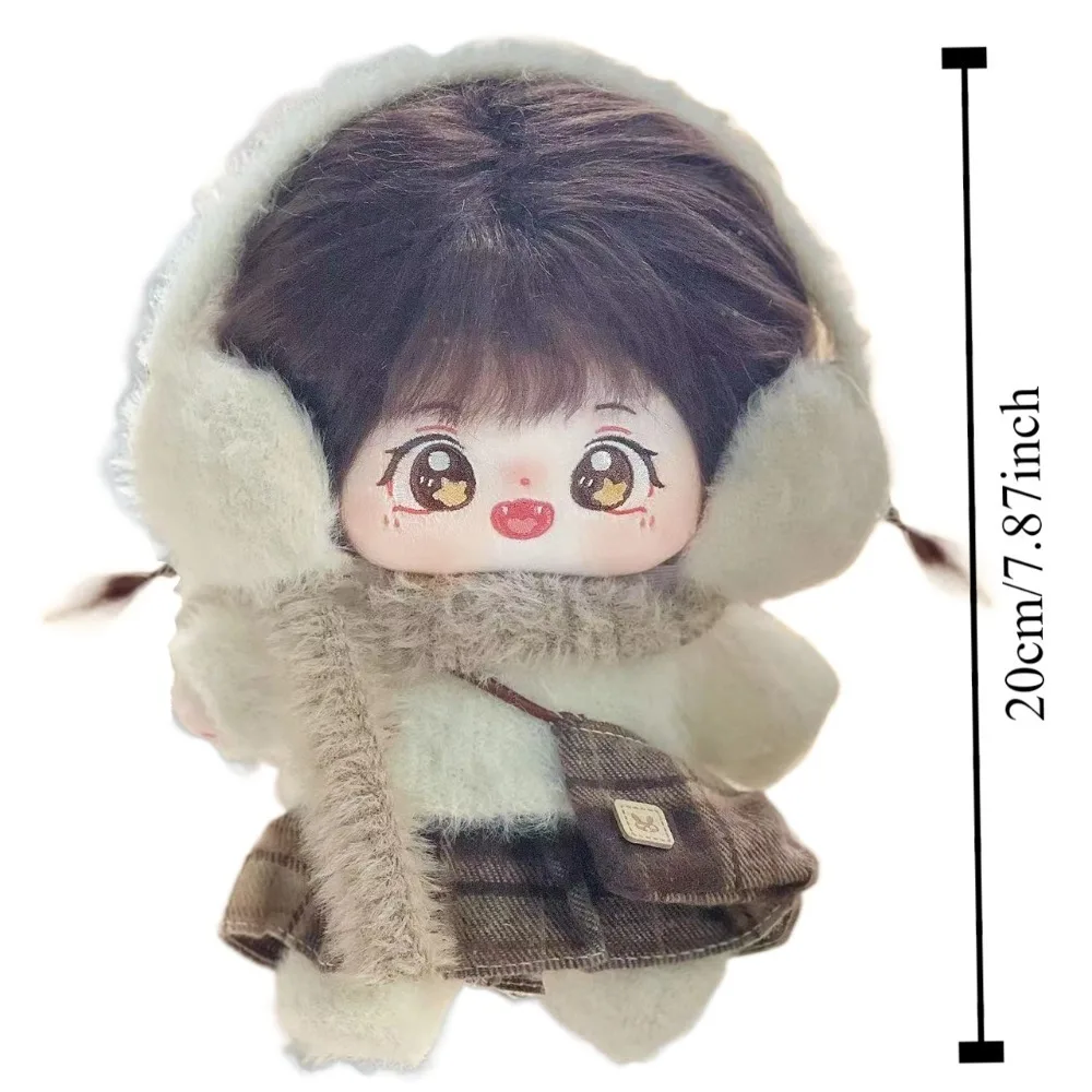 Fashion Cat Ear Set 20cm Cotton Dress DIY Clothing Princess Skirt Idol Clothes Dress Up Pink Clothes Accessories