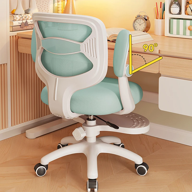 Study Chair Mother Kids Baby Chairs Child Furniture School Children Auxiliary Design Designer Eating Growing Room Stool
