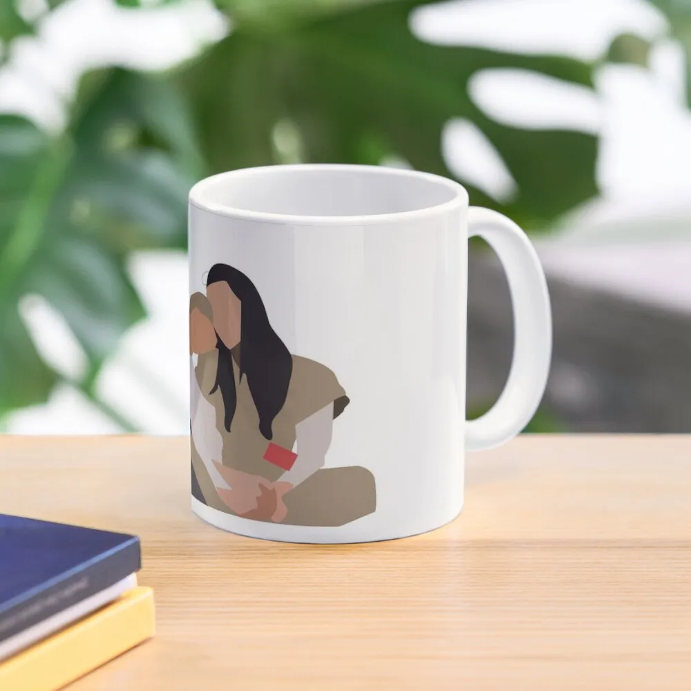 

Alex Vause and Piper Chapman Coffee Mug Cups For Mate Cups Cold And Hot Thermal Glasses Mug