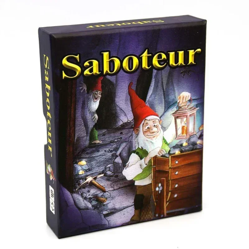 Board game English Saboteur table games funny board card games for families party dwarf gold mine digging miner game