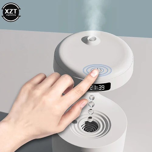 2023 새로운 중력 방지 USB 공기 가습기 초음파 공기 청정기 빛 800ML 매달린 물 스프레이 향수, 아로마 테라피 2