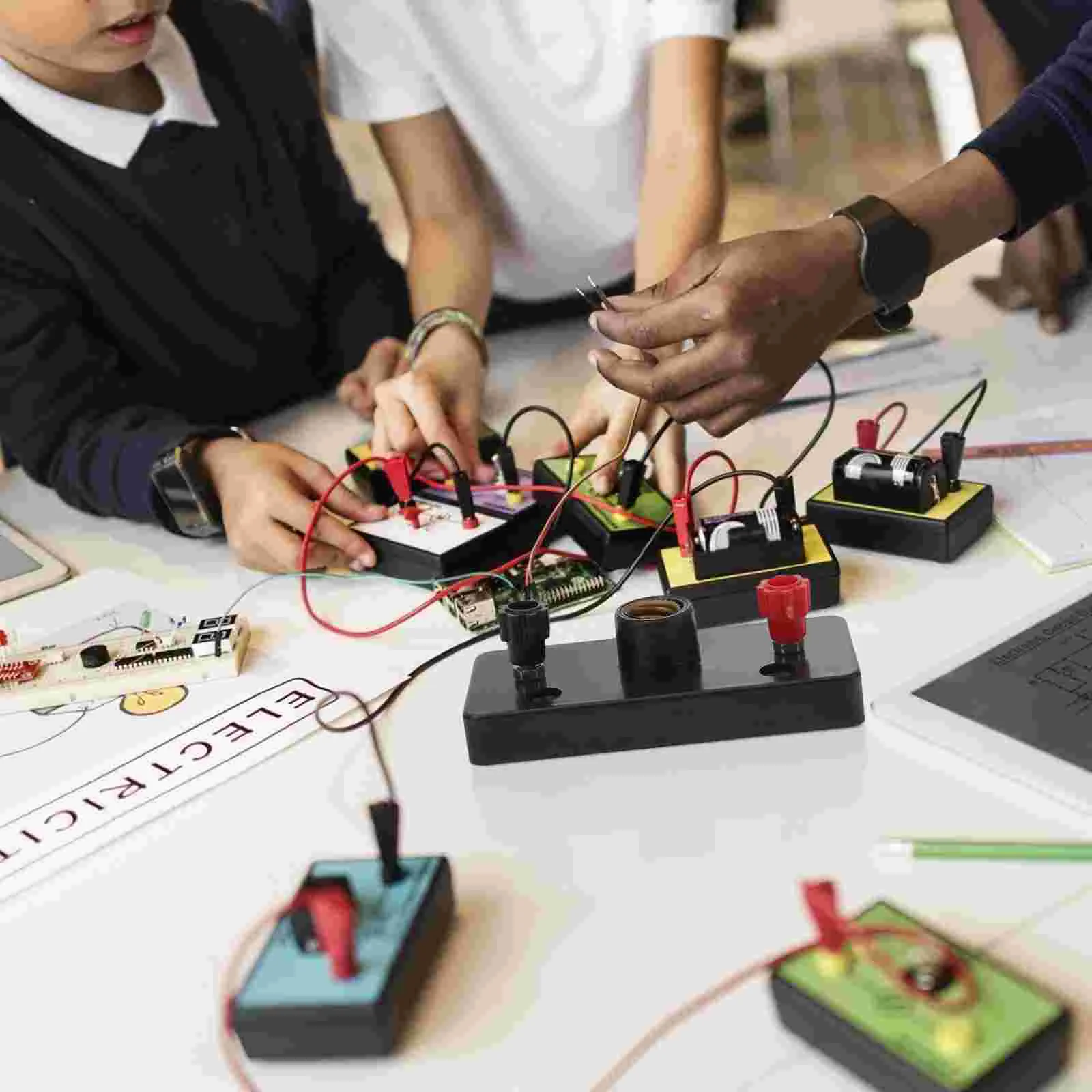 소형 나사 램프 거치대 교육 토픽 모터 물리학 실험실 장비, 구리 플라스틱 전구 라이트 베이스, 초등학교 10 개