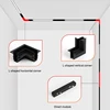 Magnetic Track Light System Suit 15/20/35 type Track Accessories Livingroom Magnetic Rails Fixtures Attachment DC48V Spotlights 3