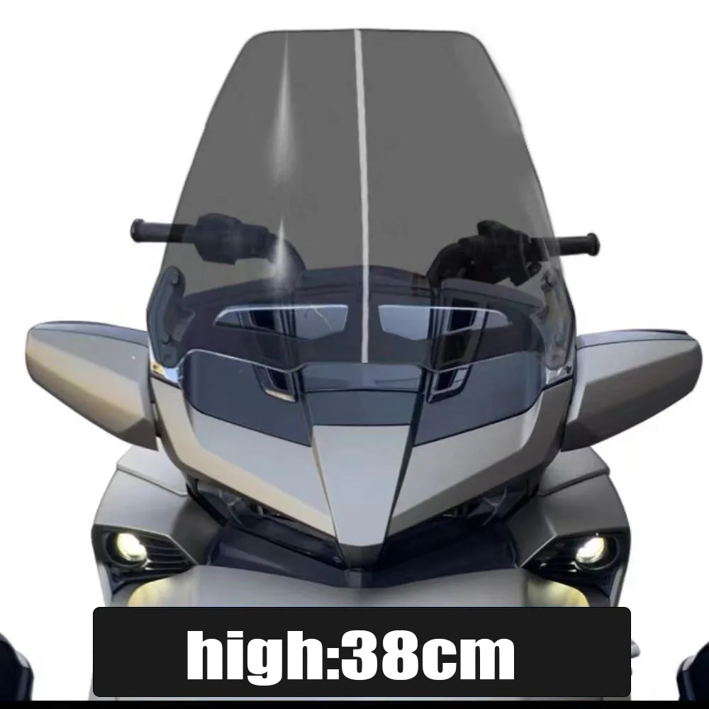 Smoked Gauge Spoiler Cover For Can-Am Spyder F3/F3-S 2015-2023 - Replacement Gauge Protector With Hardware