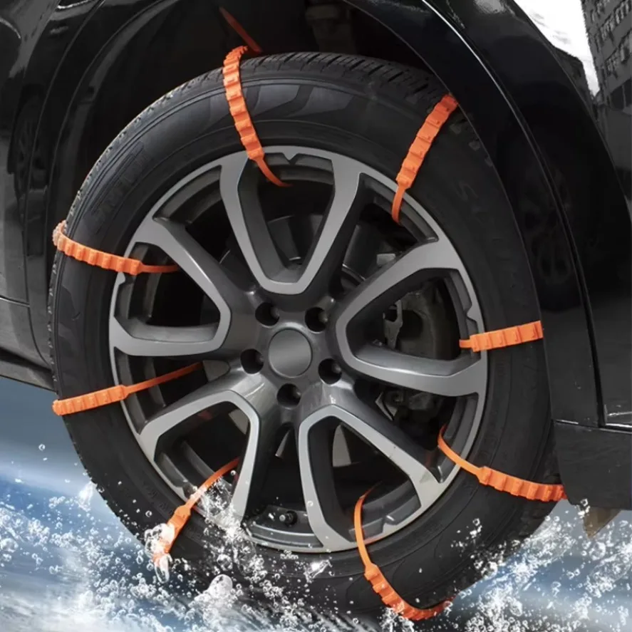 Winter Car Wheel Snow Chains Universal Auto Outdoor Snow Tire Tyre Anti Skid Chain Emergency Antiskid Car Accessories 5/20PC