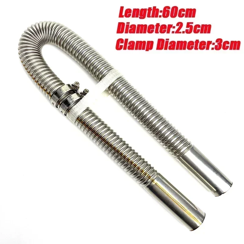Universal Exhaust Pipe Elbow Connector Set for Diesel Heater Systems