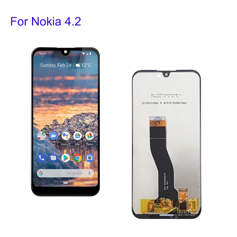 

For Nokia 4.2 TA-1184 TA-1133 TA-1149 TA-1150 TA-1157 TA-1152 LCD Display Touch Screen Digitizer Assembly Replacement Parts