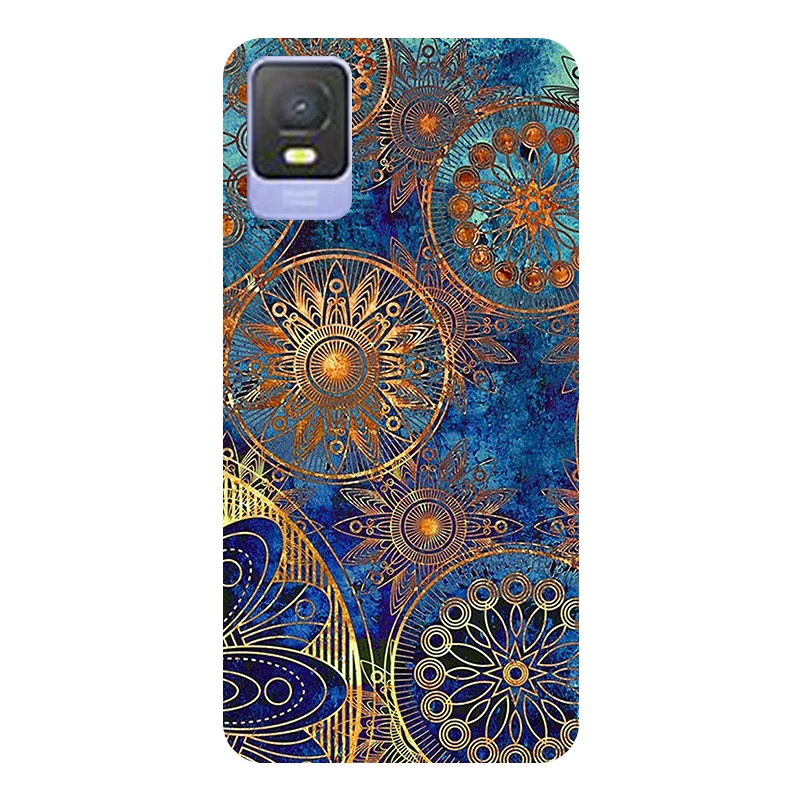 Football-Themed Soft Silicone Back Case for TCL 403 - Durable Phone Cover