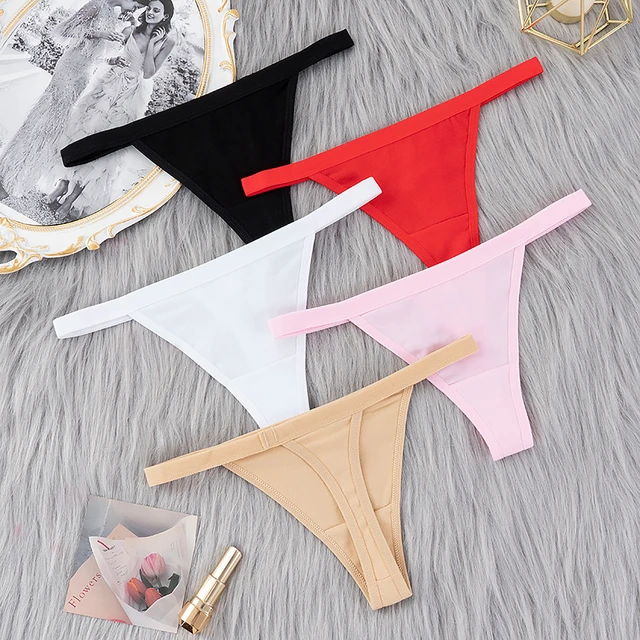 Hot Sale Sexy Women Cotton G String Thongs Low Waist Sexy Panties Ladies' Seamless  Underwear Exotic G-Strings lingeries intimate - AliExpress
