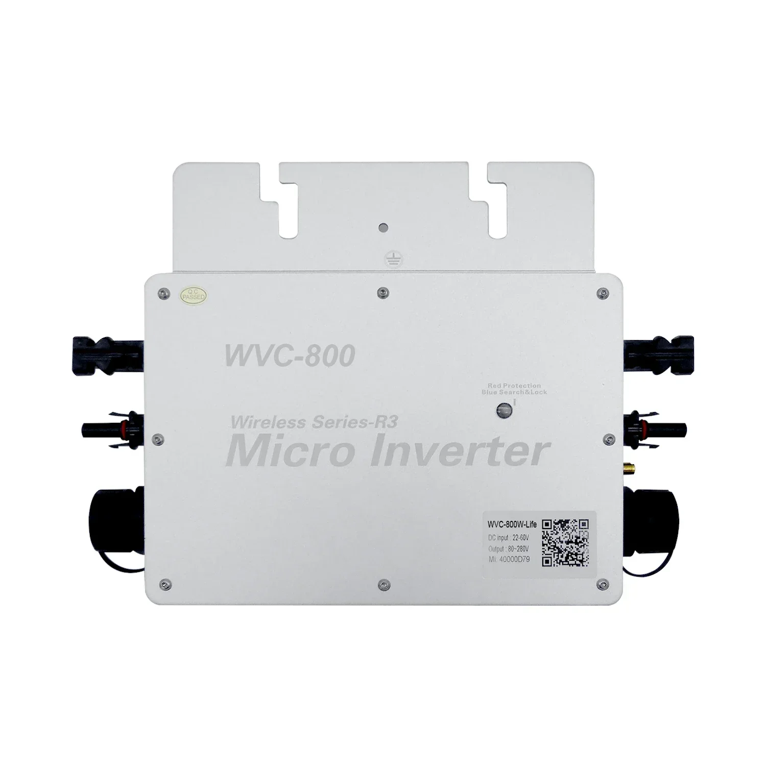 

800 W güneş micromicroter WVC 800 WVC-800 profesyonel mikro inverinverile ile 2 MPPT трекер tasarım balkon tral santral