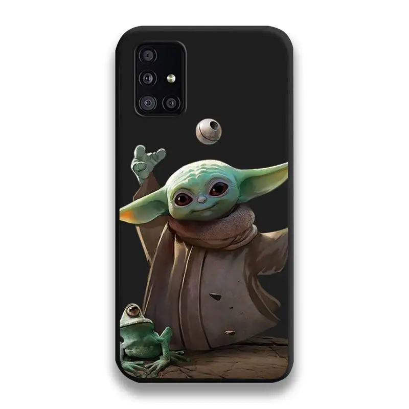 Disney Star Wars The Mandalorian Ốp Lưng Điện Thoại Samsung Galaxy A52 A21S A02S A12 A31 A81 A10 A20E A30 A40 a50 A70 A80 A71 A51 5G cute samsung phone case Cases For Samsung